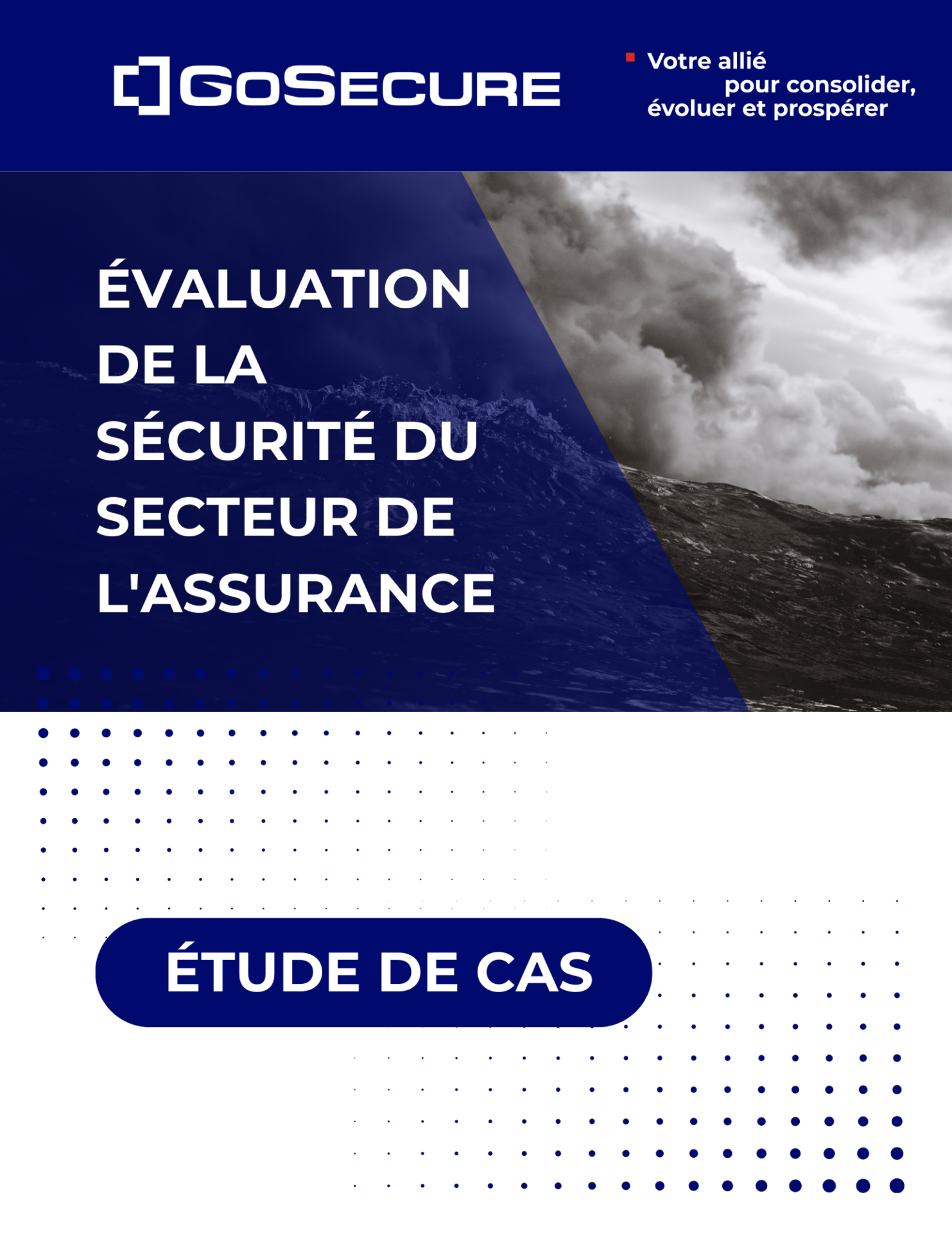 Image de couverture-Étude de cas-Évaluation de la sécurité du secteur de l'assurance